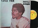 Coco Tea LP “Settle Down”   Corner Stone, Jamaican Press   VG++ Dancehall