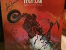 Meat Loaf - Bat Out Of Hell. Signed by Meat Loaf & Steinman. Ex cond. Slv only.