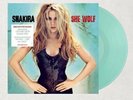 IN HAND  SOLD OUT. LTD EDITION Shakira - She-Wolf LIGHT GREEN LP