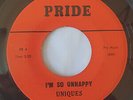 RARE DOO-WOP The Uniques – I´m So Unhappy PRIDE VG++ Hear