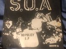 State Of Alert (SOA) No Policy, Minor Threat, DC Hardcore, 1981, Shipped via Pri
