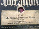 Leroy Carr - Vocalion 78 Rpm - How Long-How Long Blues
