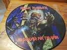 IRON MAIDEN No Prayer For The Dying -  UK PROMO PICTURE DISC - LIMITED EDITION