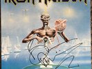 iron maiden seventh son of a seventh son vinyl SIGNED Bruce Dickenson