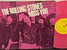 ROLLING STONES Miss You 1978 HOT PINK VINYL U.K. Press 12