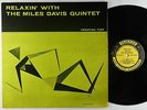 Miles Davis Quintet - Relaxin' With LP - Prestige - PRLP 7129 Mono DG RVG VG+