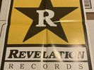 rare REVELATION RECORDS poster GORILLA BISCUITS YOUTH OF TODAY WARZONE NYHC