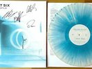 You Me at Six - Night People Vinyl LP Blue White Splatter Autographed