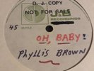 Acetate.  Phyllis Brown . Northern soul