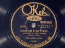 78 RPM -- Little Aces / Big Aces, Okeh 41136, EE+/E Jazz