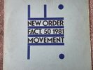 New Order - Movement FACT 50 1981 MPO A2/A3 Pressing