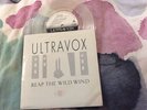 Ultravox Reap The Wild Wind 7” Clear Vinyl Picture Cover B/W Hosanna