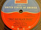 FREDDIE SLACK Margaret Whiting CAPITOL USA UNCO 1942 78 That Old Black Magic