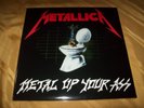METALLICA Metal Up Your Ass LP Kill Em All YELLOW Vinyl RARE IMPORT NEW