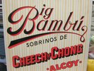 CHEECH AND CHONG BIG BAMBU ALBUM WITH ROLLING PAPER 1972 ODE RECORDS