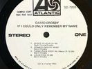 DAVID CROSBY If I Could Only Remember My Name RARE MONARCH 