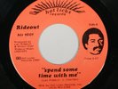 Len Rideout Spend Some Time With Me 45 Bay Area Soul Modern Boogie HLR1001