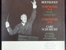 SCHURICHT BEETHOVEN SYMPHONY NO. 5 & 9 2LP VSM FALP 577/8 FRENCH MONO ED1