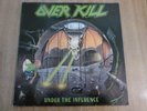 OVER KILL - UNDER THE INFLUENCE + INNER - GERMAN ISSUE -  VERY GOOD-