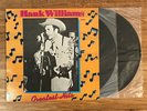 LP: Hank Williams Sr: Greatest Hits Vol 2: rare Yugoslavia press 2xLP
