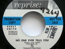 KEELY SMITH 45 No One Ever Tells You REPRISE Promo Soul Popcorn VG++  Jr 1989
