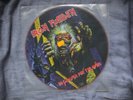 Iron Maiden ?– No Prayer For The Dying  Picture Disc, Promo, RED RIM - RARE
