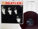 BEATLES MEET THE BEATLES ODEON OR-8026 Japan RED VINYL FLIPBACK COVER VINYL LP