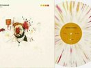 x/300 Bartees Strange Live Forever Bone With Red Orange Splatter Color Vinyl LP