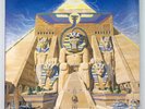 IRON MAIDEN LP Powerslave CAPITOL printed inner VINYL VG+/VG+