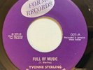 Yvonne Sterling - Full of Music 45 Form Records Reggae 1975 mp3 NM