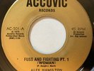 Alex Hamilton - Fuss And Fighting Pt 1 Woman Accuvic 1975 Reggae 70s VG+ mp3