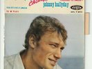 EP 45 TOURS JOHNNY CHANTE HALLYDAY VOGUE EPL 7894 AVEC SA LANGUETTE