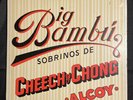 Cheech and Chong Big Bambi Vinyl LP Record with Rolling Paper 1972