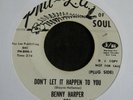 BENNY HARPER - Don't Let It Happen - Northern Soul Classic, US Demo - Listen