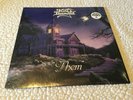 King Diamond Them Blue and Black Marble Colored Vinyl Record LP in shrink