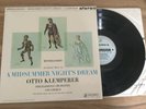 COLUMBIA SAX 2393 BLUE/SILVER MENDELSSOHN MIDSUMMER NIGHTS DREAM KLEMPERER NM/NM