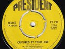 60s R&B Northern Soul FELICE TAYLOR captured by love 1968 UK 7