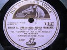 1905 Enrico CARUSO Take 1 Huguenots Bianca al par w piano/ Carmen Flower Song
