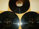 3 PREWAR BLUES 78 RPM RECORD - BESSIE SMITH - COLUMBIA 14056, 14083 & 14095