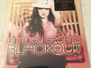 BRITNEY SPEARS-BLACKOUT CLEAR+BLACK/YELLOW/RED SPLATTER VINYL  URBAN OUTFITTERS