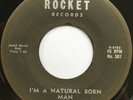 JOE MAYFIELD Natural Born Man/Look Out Little Baby SWAMP BLUES ROCKER 45 *hear*