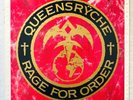 QUEENSRYCHE ?. rage for order LP 1.Press 1986 IMPORT Guns N' Roses LA Skid Row