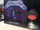 Metallica   Ride The Lightning   LP   OG    1984   Thrash Metal    Megaforce