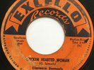 CLARENCE SAMUELS Chicken Hearted Woman/Got No Place EXCELLO BLUES R&B 45 *hear*