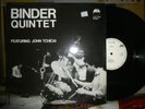 BINDER Quintet featuring JOHN TCHICAI LP NM/NM 1983 HUNGRAY Autograph BINDER