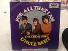 The Creation Beat Pop Single Vinyl 7 Vogue For all that i am/ uncle Bert 45 Wood