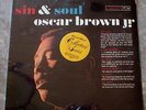 Oscar Brown Jr. Sin & Soul 1961 LP Vinyl S/S Still Sealed JCS 8377 Watermelon