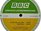 BBC LATIN AMERICA - BIG BEN - ELVIS PRESLEY / SAD CAFE / ROD STEWART -25/83