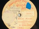 M. BERNAL - RESKY don juan / tannhauser RARE DISQUE 78 tours RPM APGA 35038/42