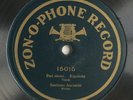 BARITONO ANCESCHI rigoletto (Verdi) DISQUE MONOFACE 78 tours ZON-O-PHONE 15015
